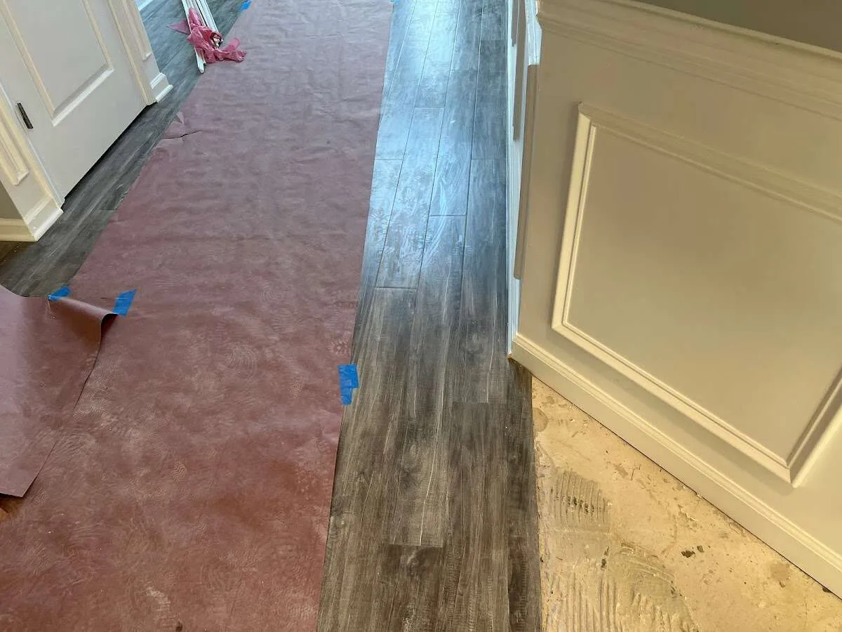 Completed marble shower restoration in Garden Grove